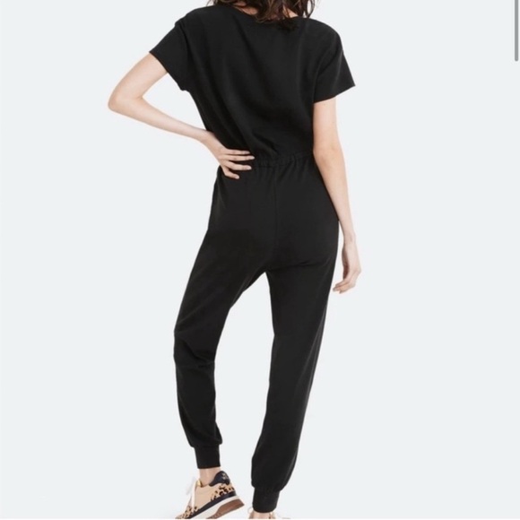 Madewell Dori Jumpsuit. Size Medium Black - Picture 3 of 7